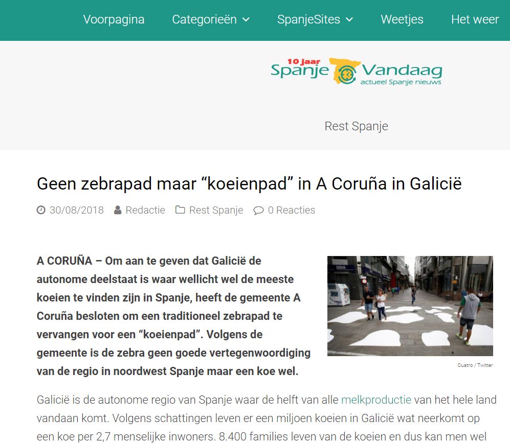 Spanje Vandaag
